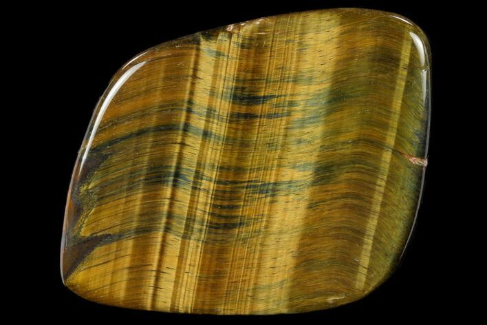 Polished Tiger's Eye Slab - Western Australia #117199